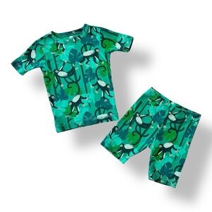 Tea Collection | In Your Dreams Pajama Set, Maasai Mara Monkey Print (5)